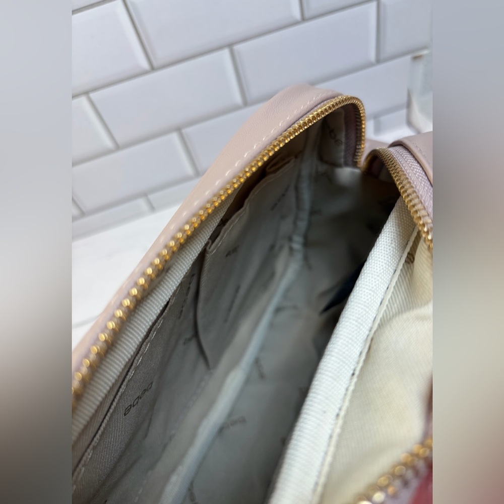 Bebe Quilted  Tyler Camera Crossbody Dusty Rose - Picture 12 of 12